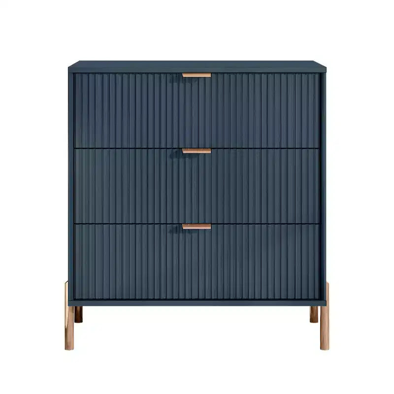 Ensemble de chambre Festivo 4 pièces : commode, chiffonnier 6 tiroirs et 2 tables de chevet 3 tiroirs Modern Elegance