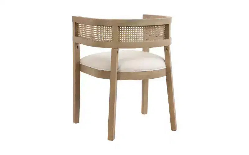 Ensemble de salle à manger rembourré 7 pièces Christopher Knight Home Avery en canne et bois d'hévéa