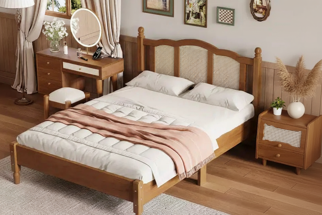 Product Headboard in Reference Scene